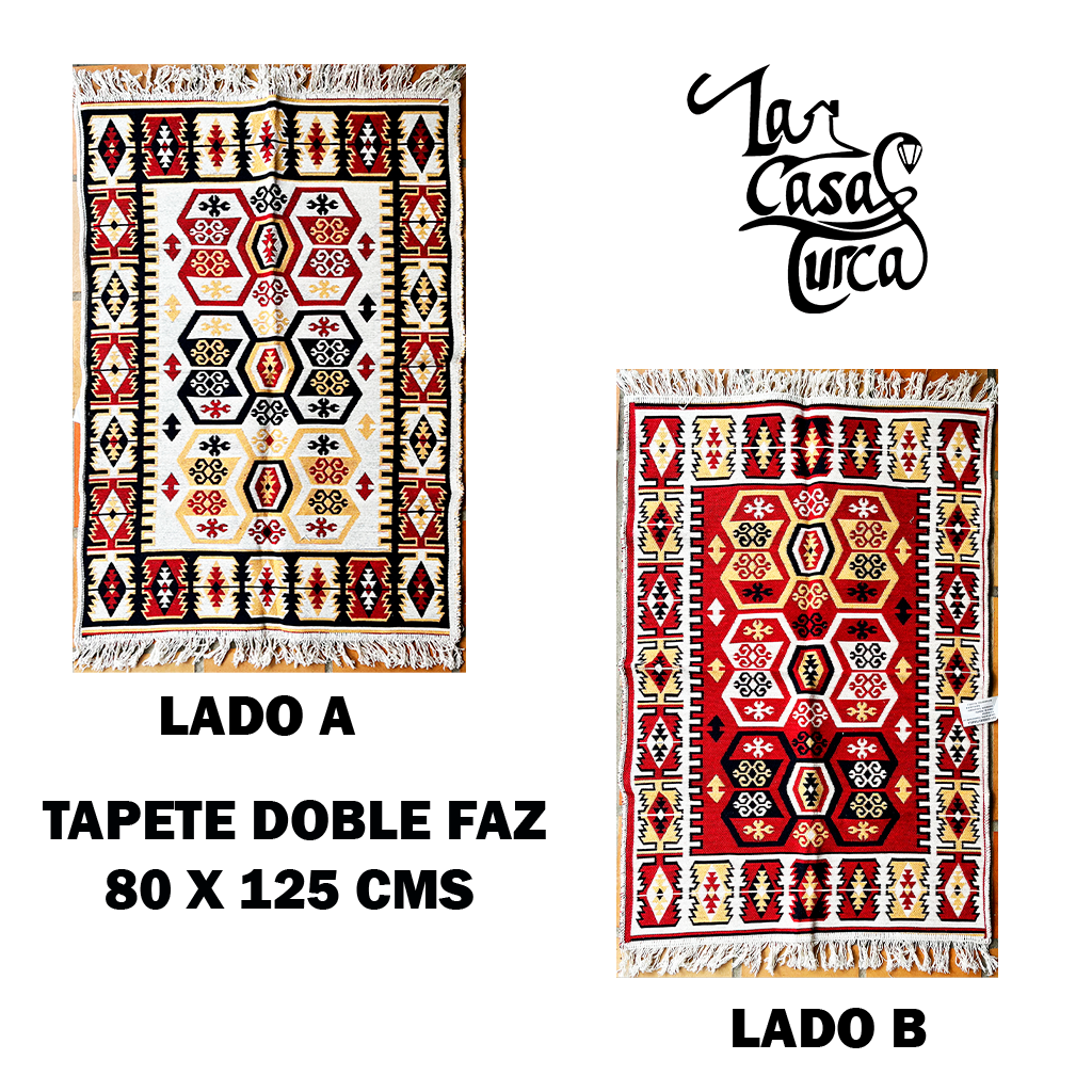 Tapete Kilim Doble Faz 80x125 cm