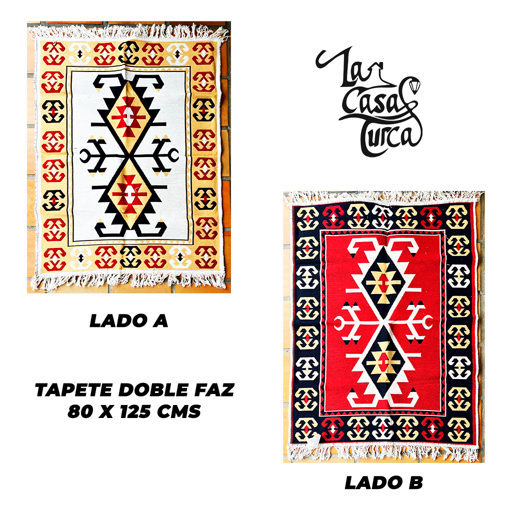 Tapete Kilim Doble Faz 80x125 cm