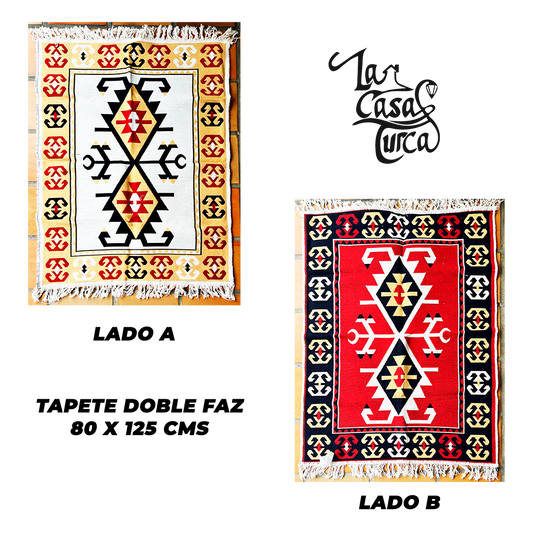 Tapete Kilim Doble Faz 80x125 cm