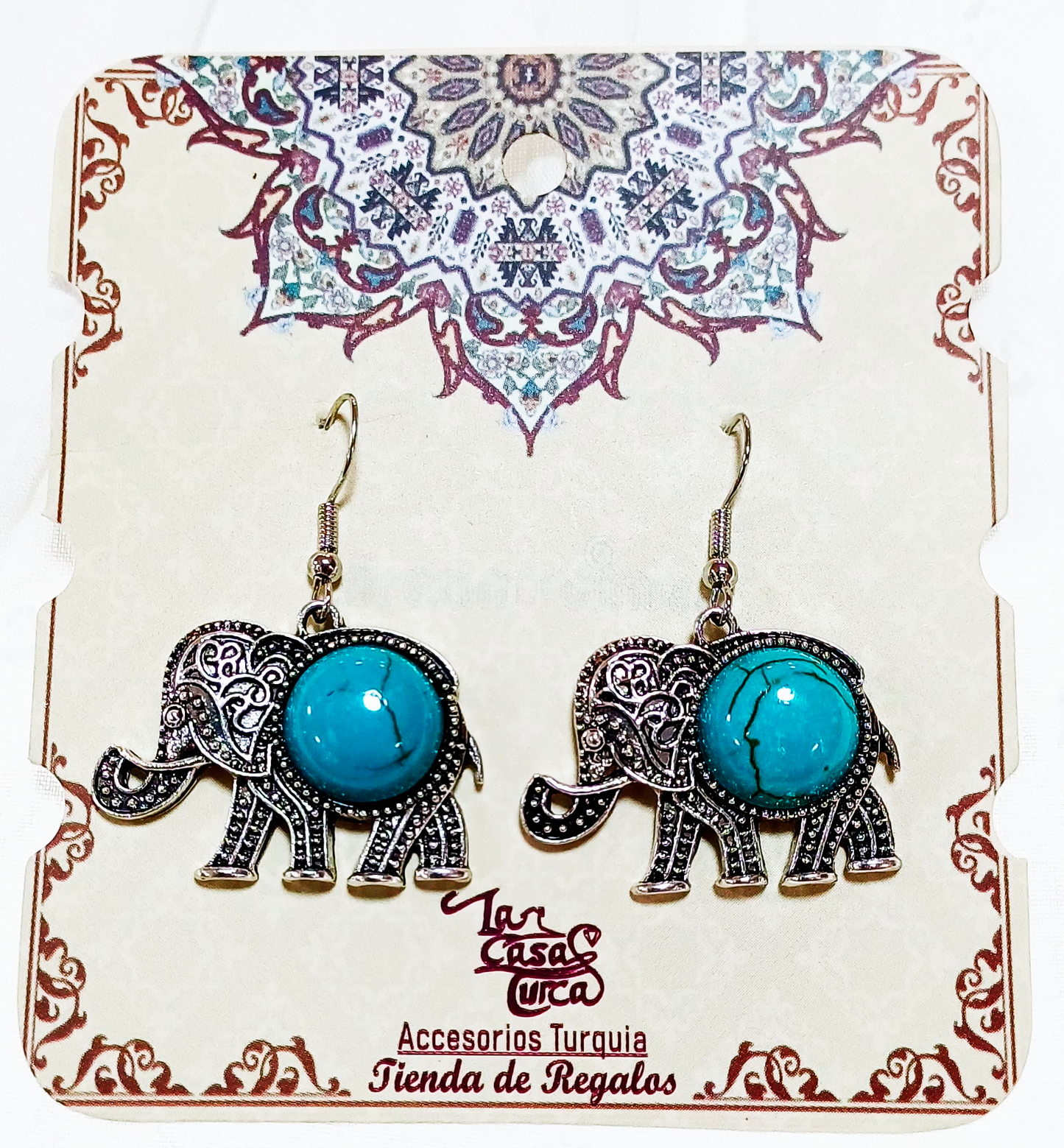 Aretes Tailandés Elefante