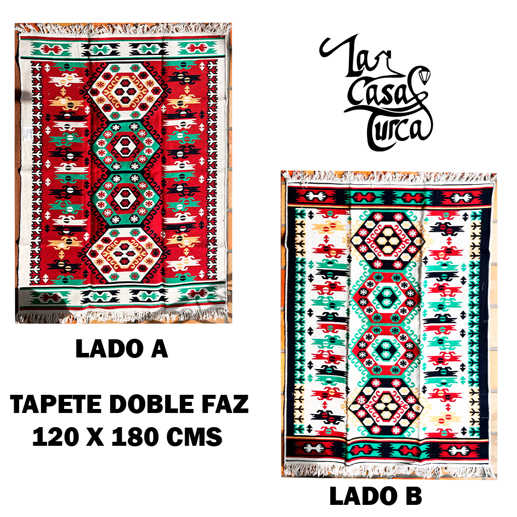 Tapete Kilim Doble Faz 120x180 cm