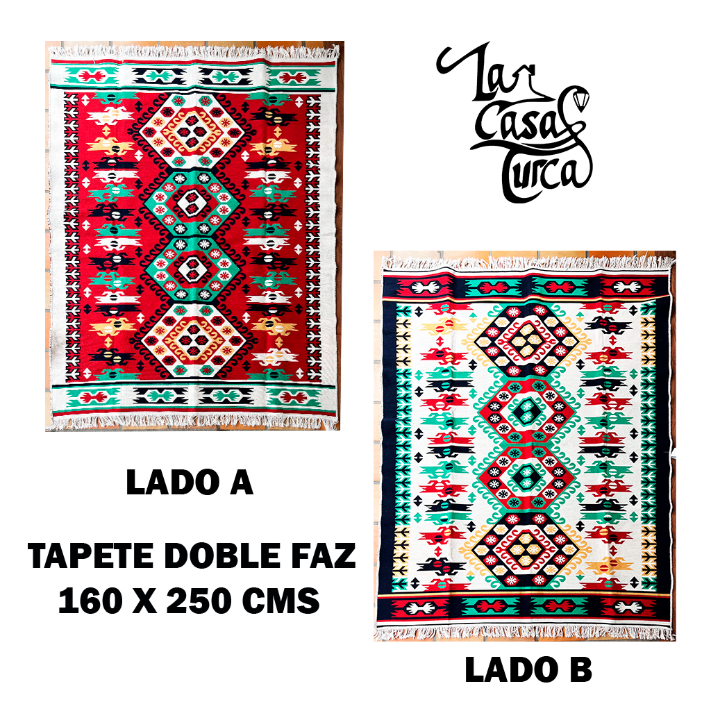 Tapete Kilim Doble Faz 160x250 cm